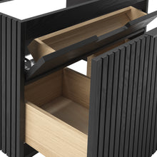 Load image into Gallery viewer, Fresca FCB4130BOAK-CWH-U Elliot 30&quot; Floating Bathroom Cabinet with Top &amp; Sink in Onyx Oak