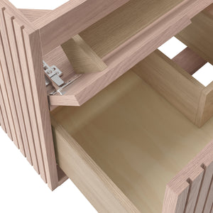 Fresca FCB4130OAK Elliot 30" Floating Bathroom Cabinet in Vanilla Oak