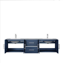 Load image into Gallery viewer, Lexora LG192272DE00000 Geneva 72&quot; Navy Blue Vanity Cabinet Only
