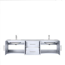 Load image into Gallery viewer, Lexora LG192272DM00000 Geneva 72&quot; Glossy White Vanity Cabinet Only