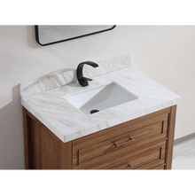 Load image into Gallery viewer, Legion Furniture WK2428-36-EW-WITH WHITE NATURAL TOP 36&quot; EBONY SINK VANITY