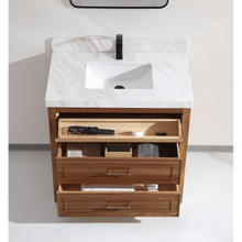 Load image into Gallery viewer, Legion Furniture WK2428-36-EW-WITH WHITE NATURAL TOP 36&quot; EBONY SINK VANITY