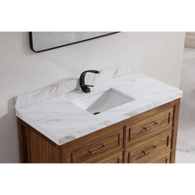 Load image into Gallery viewer, Legion Furniture WK2428-48-EW-WITH WHITE NATURAL TOP 48&quot; EBONY SINK VANITY