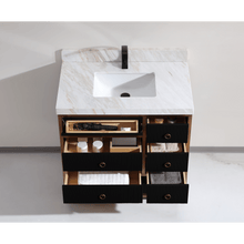 Load image into Gallery viewer, Legion Furniture WK2438-36-BG-WITH WHITE NATURAL TOP 36&quot; VANITY