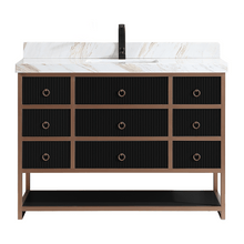 Load image into Gallery viewer, Legion Furniture WK2438-48-BG-WITH WHITE NATURAL TOP 48&quot; VANITY