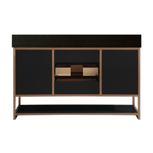 Load image into Gallery viewer, Legion Furniture WK2438-60S-BG-WITH BLACK NATURAL TOP 60&quot; SINGLE VANITY