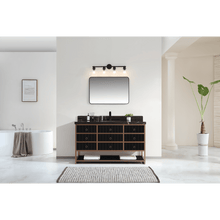 Load image into Gallery viewer, Legion Furniture WK2438-60S-BG-WITH BLACK NATURAL TOP 60&quot; SINGLE VANITY