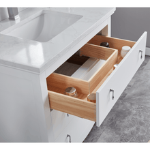 Load image into Gallery viewer, Legion Furniture WS2512-36-W 36&quot; WHITE FINISH SOLID WOOD SINK VANITY WITH 1&quot; ARTIFICIAL STONE TOP