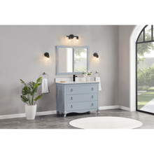 Load image into Gallery viewer, Legion Furniture WS2512-42-CD 42&quot; CADET FINISH SOLID WOOD SINK VANITY WITH 1&#39; ARTIFICIAL STONE TOP