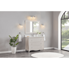 Load image into Gallery viewer, Legion Furniture WS2512-42-DW 42&quot; DREAMY WHITE FINISH SOLID WOOD SINK VANITY WITH 1&quot; ARTIFICIAL STONE TOP