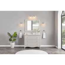 Load image into Gallery viewer, Legion Furniture WS2512-42-DW 42&quot; DREAMY WHITE FINISH SOLID WOOD SINK VANITY WITH 1&quot; ARTIFICIAL STONE TOP