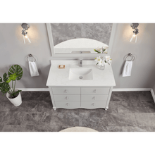 Load image into Gallery viewer, Legion Furniture WS2512-48-SS 48&quot; SILVER STRAND FINISH SOLID WOOD SINK VANITY WITH 1&quot; ARTIFICIAL STONE TOP