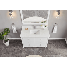 Load image into Gallery viewer, Legion Furniture WS2512-48-W 48&quot; WHITE FINISH SOLID WOOD SINK VANITY WITH 1&quot; ARTIFICIAL STONE TOP