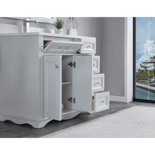 Load image into Gallery viewer, Legion Furniture WS2514-36-SS 36&quot; SILVER STRAND FINISH SOLID WOOD SINK VANITY WITH 1&quot; ARTIFICIAL STONE TOP