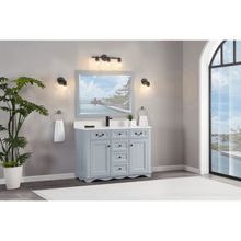 Load image into Gallery viewer, Legion Furniture WS2514-48-CD 48&quot; CADET FINISH SOLID WOOD SINK VANITY  WITH 1&#39; ARTIFICIAL STONE TOP