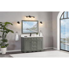 Load image into Gallery viewer, Legion Furniture WS2514-48-PG 48&quot; PEWTER GREEN FINISH SOLID WOOD SINK VANITY  WITH 1&#39; ARTIFICIAL STONE TOP