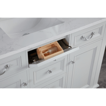 Load image into Gallery viewer, Legion Furniture WS2514-48-SS 48&quot; SILVER STRAND FINISH SOLID WOOD SINK VANITY WITH 1&quot; ARTIFICIAL STONE TOP