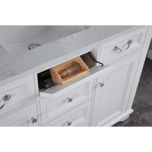 Load image into Gallery viewer, Legion Furniture WS2514-48-W 48&quot; WHITE FINISH SOLID WOOD SINK VANITY WITH 1&quot; ARTIFICIAL STONE TOP