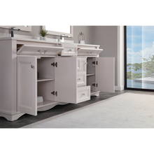 Load image into Gallery viewer, Legion Furniture WS2514-72-DW 72&quot; DREAMY WHITE FINISH SOLID WOOD SINK VANITY  WITH 1&#39; ARTIFICIAL STONE TOP