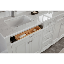 Load image into Gallery viewer, Legion Furniture WS2514-72-SS 72&quot; SILVER STRAND FINISH SOLID WOOD SINK VANITY  WITH 1&#39; ARTIFICIAL STONE TOP