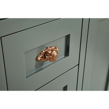 Load image into Gallery viewer, Legion Furniture WS2515-60-PG 60&quot; PEWTER GREEN FINISH SOLID WOOD SINK VANITY  WITH 1&#39; ARTIFICIAL STONE TOP