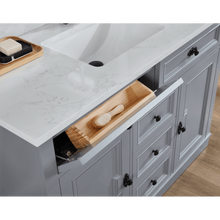 Load image into Gallery viewer, Legion Furniture WS2516-48-CD 48&quot; CADET FINISH SOLID WOOD SINK VANITY  WITH 1&#39; ARTIFICIAL STONE TOP