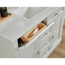 Load image into Gallery viewer, Legion Furniture WS2516-48-SS 48&quot; SILVER STRAND FINISH SOLID WOOD SINK VANITY WITH 1&quot; ARTIFICIAL STONE TOP