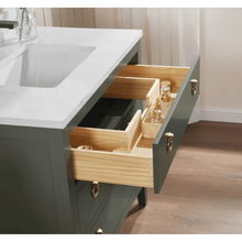 Load image into Gallery viewer, Legion Furniture WS2518-36-PG 36&quot; PEWTER GREEN FINISH SOLID WOOD SINK VANITY  WITH 1&#39; ARTIFICIAL STONE TOP