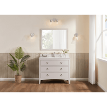 Load image into Gallery viewer, Legion Furniture WS2518-42-DW 42&quot; DREAMY WHITE FINISH SOLID WOOD SINK VANITY  WITH 1&#39; ARTIFICIAL STONE TOP