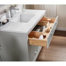 Load image into Gallery viewer, Legion Furniture WS2518-42-SS 42&quot; SILVER STRAND FINISH SOLID WOOD SINK VANITY WITH 1&quot; ARTIFICIAL STONE TOP