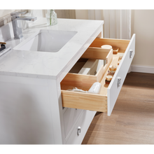 Load image into Gallery viewer, Legion Furniture WS2518-42-W 42&quot; WHITE FINISH SOLID WOOD SINK VANITY WITH 1&quot; ARTIFICIAL STONE TOP