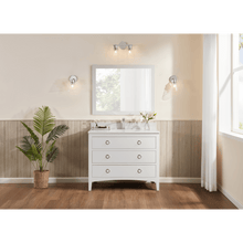 Load image into Gallery viewer, Legion Furniture WS2518-42-W 42&quot; WHITE FINISH SOLID WOOD SINK VANITY WITH 1&quot; ARTIFICIAL STONE TOP