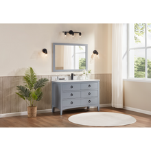 Load image into Gallery viewer, Legion Furniture WS2518-48-CD 48&quot; CADET FINISH SOLID WOOD SINK VANITY  WITH 1&#39; ARTIFICIAL STONE TOP