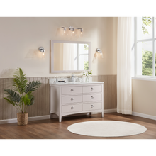 Load image into Gallery viewer, Legion Furniture WS2518-48-DW 48&quot; DREAMY WHITE FINISH SOLID WOOD SINK VANITY  WITH 1&#39; ARTIFICIAL STONE TOP