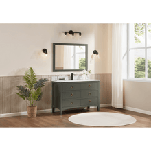 Load image into Gallery viewer, Legion Furniture WS2518-48-PG 48&quot; PEWTER GREEN FINISH SOLID WOOD SINK VANITY  WITH 1&#39; ARTIFICIAL STONE TOP