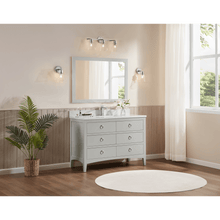 Load image into Gallery viewer, Legion Furniture WS2518-48-SS 48&quot; SILVER STRAND FINISH SOLID WOOD SINK VANITY WITH 1&quot; ARTIFICIAL STONE TOP