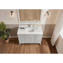 Load image into Gallery viewer, Legion Furniture WS2518-48-SS 48&quot; SILVER STRAND FINISH SOLID WOOD SINK VANITY WITH 1&quot; ARTIFICIAL STONE TOP