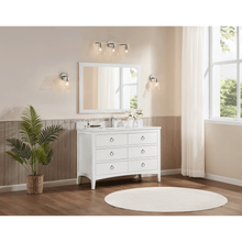 Load image into Gallery viewer, Legion Furniture WS2518-48-W 48&quot; WHITE FINISH SOLID WOOD SINK VANITY WITH 1&quot; ARTIFICIAL STONE TOP