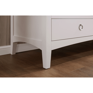 Legion Furniture WS2518-60-DW 60" DREAMY WHITE FINISH SOLID WOOD SINK VANITY  WITH 1' ARTIFICIAL STONE TOP