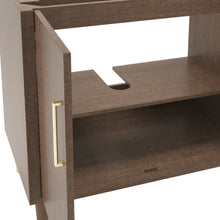 Load image into Gallery viewer, Fresca FCB4436MBIR Sawyer 36&quot; Freestanding Bathroom Cabinet in Mocha Birch