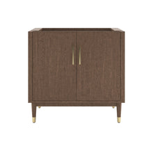 Load image into Gallery viewer, Fresca FCB4436MBIR Sawyer 36&quot; Freestanding Bathroom Cabinet in Mocha Birch