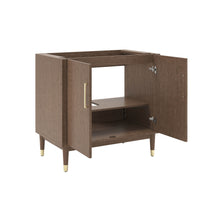 Load image into Gallery viewer, Fresca FCB4436MBIR Sawyer 36&quot; Freestanding Bathroom Cabinet in Mocha Birch