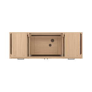 Fresca FCB4460SOAK Sawyer 60" Freestanding Bathroom Cabinet in Sunburst Oak