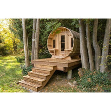 Load image into Gallery viewer, Dundalk Barrel Sauna Canadian Timber Tranquility CTC2345W