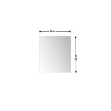 Load image into Gallery viewer, Lexora LZ342272DLISM28 Zilara 72&quot; Black and Grey Double Vanity, Castle Grey Marble Tops, White Square Sinks, and 28&quot; Frameless Mirrors