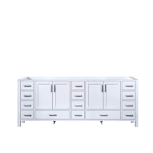 Load image into Gallery viewer, Lexora LJ342284DA00000 Jacques 84&quot; White Vanity Cabinet Only