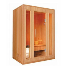 Load image into Gallery viewer, SUNRAY HL300SN Southport 3-PERSON TRADITIONAL SAUNA 59&quot; X 47&quot; X 75&quot;