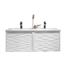 Load image into Gallery viewer, Blossom 008 48 01D C Paris 48 Inch Vanity with Ceramic Double Sinks - White