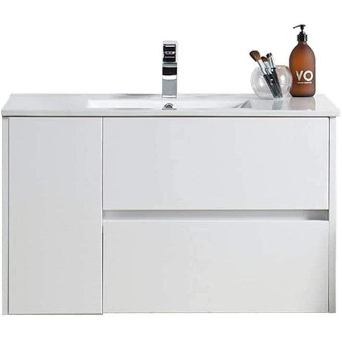 Blossom 016 36 01 C Valencia 36 Inch Vanity with Ceramic Sink - White