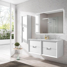 Load image into Gallery viewer, Lucena Bath 42472 48&quot; White Décor Tirador double Vanity